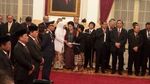 Foto: Senyum Teten dan Khofifah yang Direshuffle Jokowi