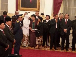 Yuyu Sutisna Resmi Dilantik Jadi KSAU Gantikan Marsekal Hadi