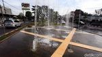 Air Mancur Menari, 24 Jam Nonstop di Taman Jatiasih Bekasi