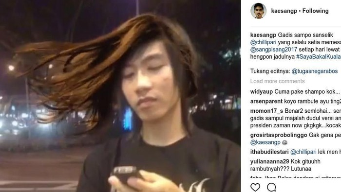 Isengnya Kaesang Ngerjain Gibran Jadi Gadis Shampo