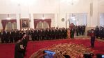 Detik-detik Jokowi Lantik Menteri Baru di Istana