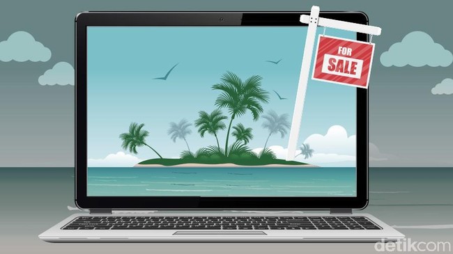 Pemerintah Telusuri Penjual Pulau Indonesia di Situs Online
