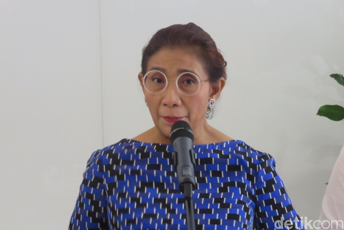 Menteri Kelautan dan Perikanan Susi Pudjiastuti