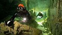 Awalnya, para peneliti yang tergabung dalam proyek Gran Acuifero Maya (GAM) tengah menyelidiki gua bawah tanah Sac Actun yang begitu kompleks seperti labirin dengan panjang 262 Km (Reuters)