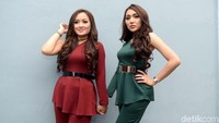 Lucinta Luna saat ditemui di Studio Trans TV, Kapten Tendean, Jakarta Selatan pada Rabu (17/1). Pool/Noel/detikFoto.