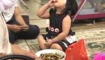 Yuk, Intip Cara Makan Arsy Hermansyah yang Bikin Gemes!