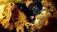 Namun setelah diselidiki lebih jauh, gua bawah tanah Sac Actun masih tergabung dengan sistem gua bawah tanah Dos Ojos yang berlokasi tidak jauh (Reuters)