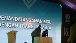 Momen Peresmian Pembangunan Rumah DP 0 oleh Anies