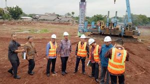 Momen Peresmian Pembangunan Rumah DP 0 oleh Anies