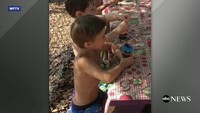 Ryker Roque yang tak menunjukkan tanda-tanda sakit kemudian berhalusinasi. Ia pun kemudian dilarikan ke rumah sakit.  (Foto: Dok. WFTV via ABC News)