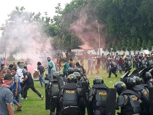 Simulasi Pilkada di Madiun, Ibu Hamil Dilibatkan