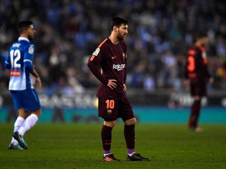 Foto: Barcelona Dibungkam Espanyol