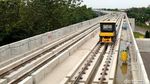 Mantap, LRT Palembang Terus Dikebut Jelang Asian Games