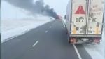 Penampakan Bus Terbakar di Kazakhstan yang Tewaskan 52 Orang