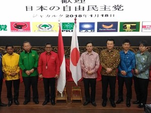 Bertemu Utusan PM Jepang, Idrus Kenalkan Diri sebagai Mensos Baru