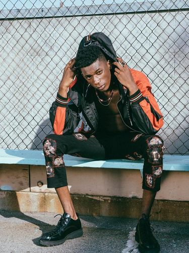 Harry Uzuko saat tampil di iklan Dior Homme.