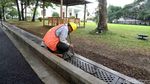 Perbaikan Drainase di Istana Kepresidenan Hampir Rampung