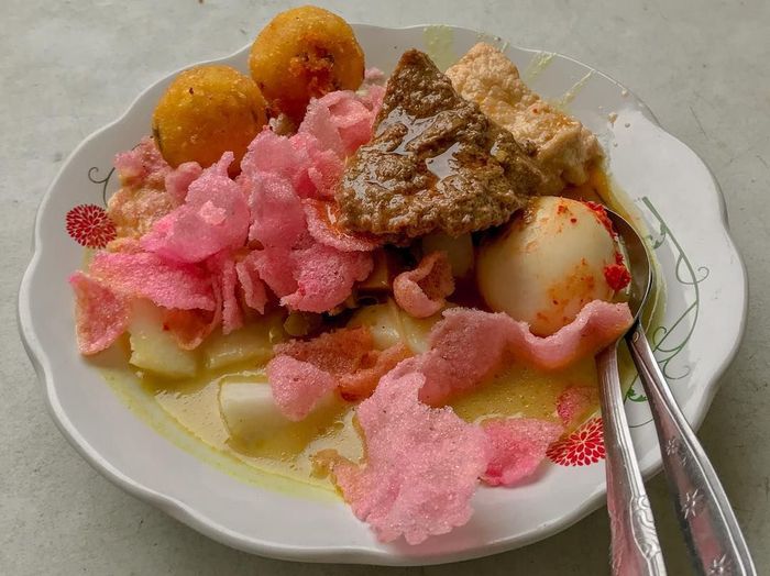 Lamaknyo 9 Katupe Sayur Padang Yang Dimakan Netizen Untuk Sarapan Ini