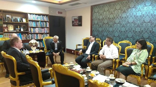Pimpinan DPR Agus Hermanto Terima Kunjungan Tim Peneliti New Zealand