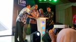 Momen Peresmian Pembangunan Rumah DP 0 oleh Anies