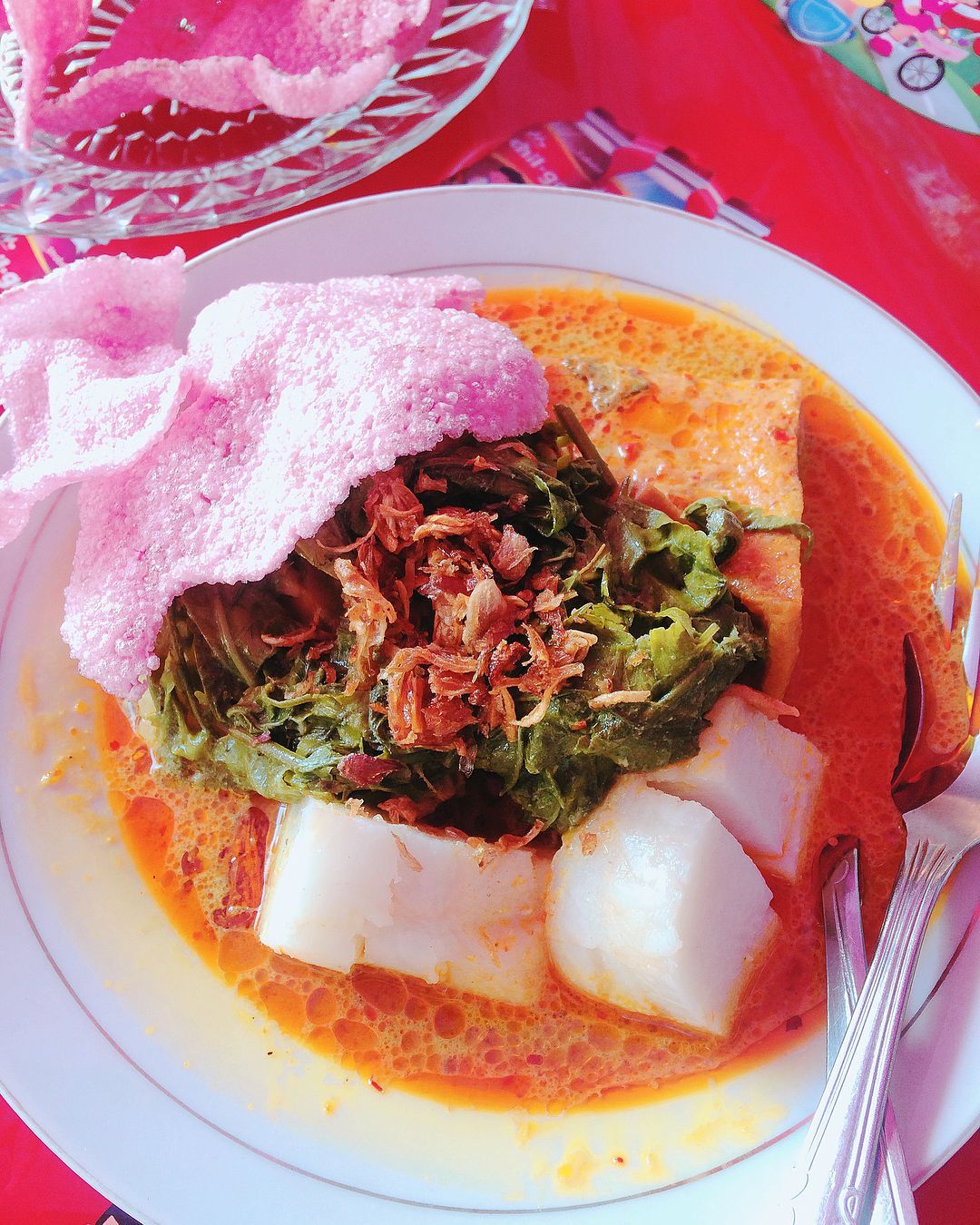 ketupat sayur padang
