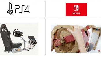 Perbandingan PS4 dan Nintendo Switch, keren mana? (Foto: Twitter)