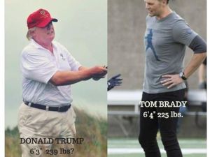 Foto: Meme Kocak Soal Berat Badan Trump Ramai di Internet