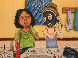9 Ilustrasi Kreatif Ini Gambarkan Indahnya Kehidupan Persahabatan Wanita