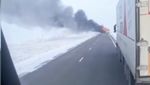 Penampakan Bus Terbakar di Kazakhstan yang Tewaskan 52 Orang