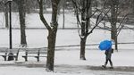 Foto: Badai Salju Terjang Massachusetts AS dan Tewaskan 4 Orang