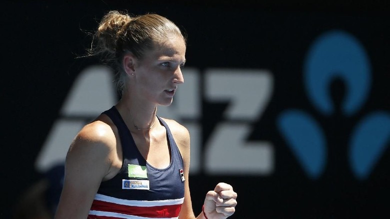 Pliskova Ngebut ke Babak Ketiga, Muguruza Tumbang Pliskova Ngebut ke Babak Ketiga, Muguruza Tumbang