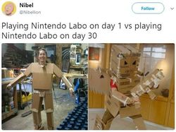 Nintendo Labo yang Cuma Modal Kardus Banjir Meme Sindiran