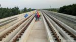 Mantap, LRT Palembang Terus Dikebut Jelang Asian Games