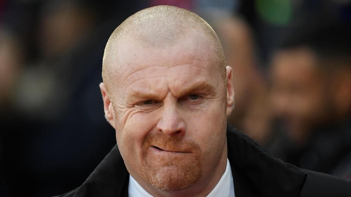 Manajer Burnley Sean Dyche merespons kabar dirinya gemar makan cacing (Foto: Toby Melville/Reuters)