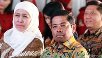 PKH Contact Center diresmikan oleh Menteri Sosial Idrus Marham di Kemensos di Jakarta, Jumat (19/1).