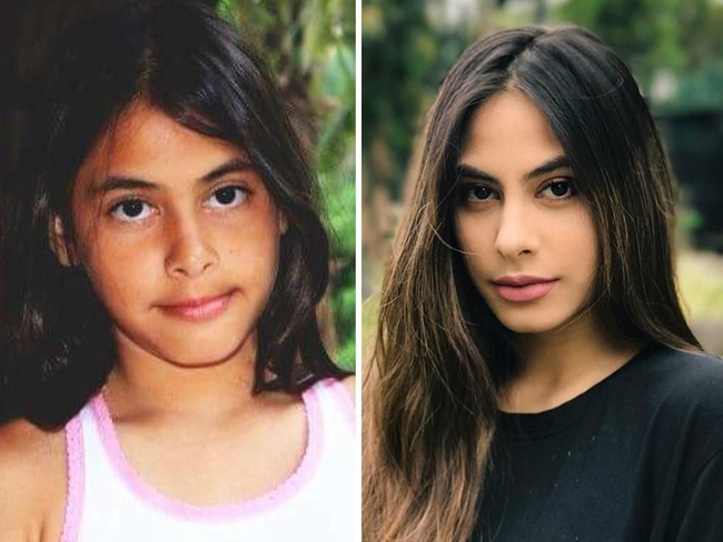 Valerie Thomas anak pasangan artis Jeremy Thomas dan Ina Thomas, yang memiliki wajah sensual. Namun di masa kecilnya, wajah Valerie ternyata lebih imut. (Foto: Ist, Instagram)