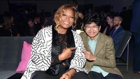 Joey Alexander bersama Queen Latifah di acara VH1 Save the Music pada Oktober lalu. Nicholas Hunt/Getty Images for VH1 Save The Music.