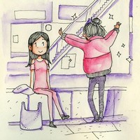 Simz dan kekasihnya juga menghabiskan waktu kebersamaan mereka dengan belanja beberapa pakaian. Foto: Instagram