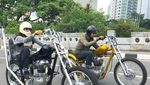 Keren! Ini Motor Chopper Emas yang Dibeli Jokowi di Lebak Bulus