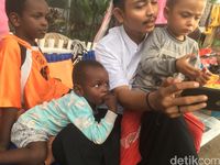 Kondisi bocah Sami, anak pencari suaka yang telantar di trotoar Jakarta