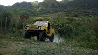 Di sepanjang lintasan, traveler akan dibuat terpukau dengan pemandangan alam yang masih sangat asri. Bahkan, beberapa air terjun juga dapat disinggahi untuk mandi atau beristirahat (Mohammad Bakrie/detikTravel)