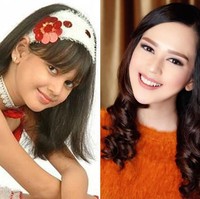 Cut Meyriska lahir di Medan Pada 26 Mei 1993. Wajah imut Cut Meyriska tak pernah berubah hingga dewasa. Ia ternyata memliki aura bintang sejak masih kecil. (Foto: Ist, Instagram)