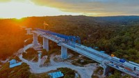 Jembatan ini sudah direncanakan sejak tahun 1980 dan baru direalisasikan sekarang dan dapat mengurai kemacetan di Kota Kupang. (Dok Ditjen Bina Marga).