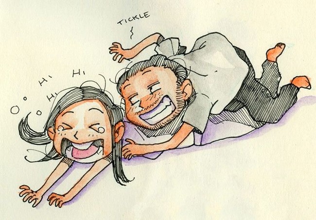 Tak hanya itu, kemesraan meraka pun semakin terjalin saat tengah bercanda bersama. Foto: Instagram