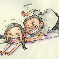 Tak hanya itu, kemesraan meraka pun semakin terjalin saat tengah bercanda bersama. Foto: Instagram