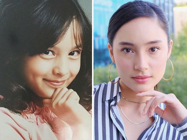  Kalu ini Tatjana Saphira, artis kelahiran 1997 yang telah banyak membintangi judul film. Wajah di masa kecilnya juga tak kalah imut dan cantik. (Foto: Ist, Instagram)