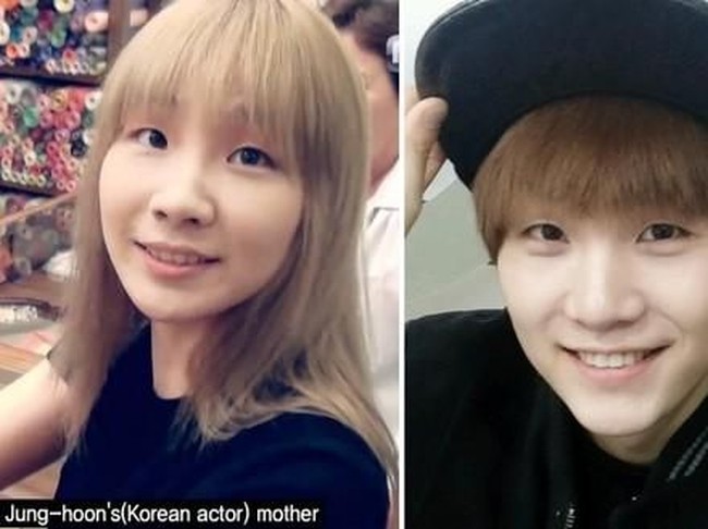 Dua artis KPop ini sering disebut seperti ibu dan anak. Suga BTS dan CL terlihat seperti punya wajah yang sama terutama ketika sedang tidak pakai makeup. (Foto: ist)