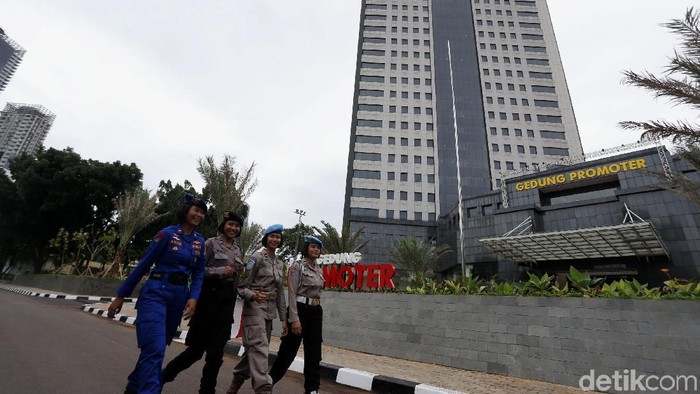 Gedung Promoter Polda Metro Jaya yang pembangunannya menghabiskan dana sebesar Rp 498 miliar telah diresmikan, Jumat (19/1/2017). Peresmian dilakukan oleh Kapolri Jenderal Pol Tito Karnavian.