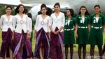 Foto: Bikin Adem, Pramugari Cantik di Sertijab KSAU