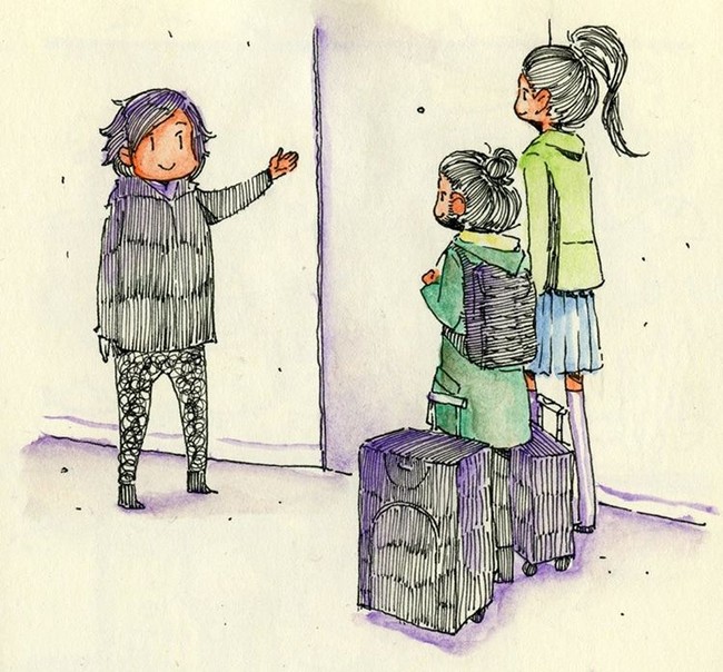 Setelah bertemu, mereka meninggalkan bandara dan langsung menuju ke rumah. Foto: Instagram